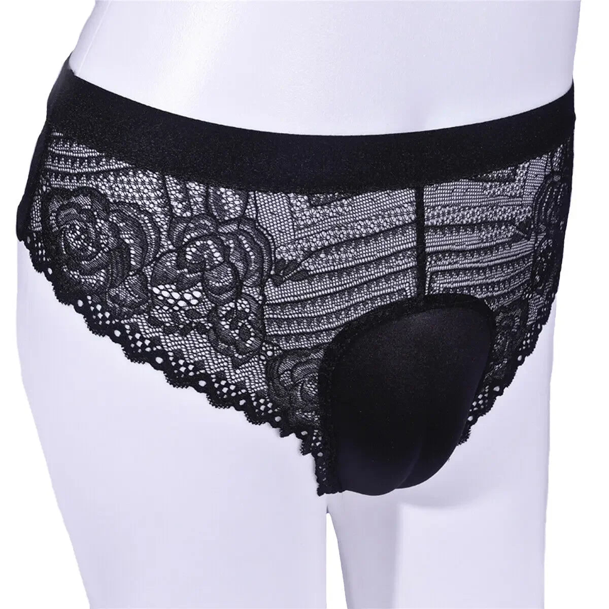 Ultimate Tuck Gaff Panties for Crossdressers – 2 Styles, Lace & Smooth Control (Black or Beige)