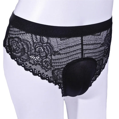 Ultimate Tuck Gaff Panties for Crossdressers – 2 Styles, Lace & Smooth Control (Black or Beige)