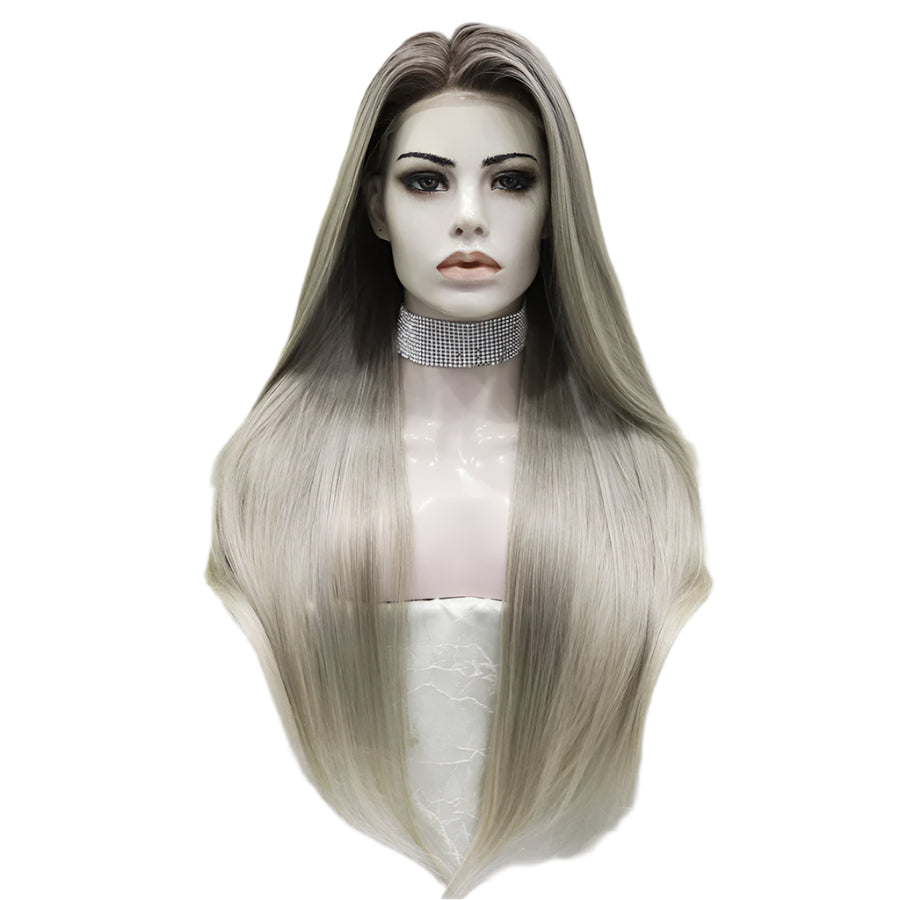 Full Lace Wig Synthetic Lace Front Crossdressing Wig