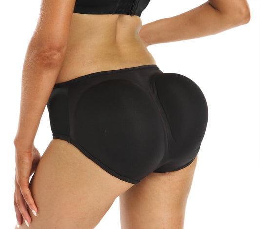Culotte rembourrée sans couture pour femmes, vêtement façonnant le fessier, façonnant le corps