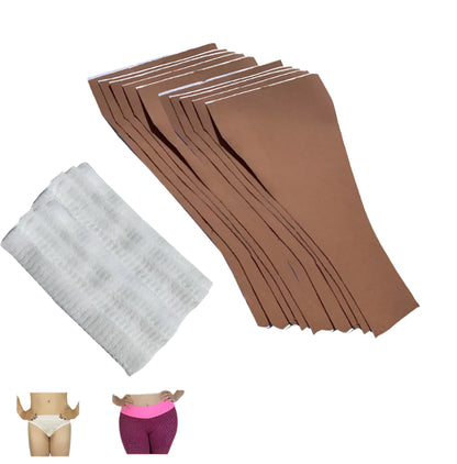 Pre-Cut Tucking Tape Kit with Tubular Gauze – Crossdresser & Transgender Tucking Solution (15cm x 29cm)