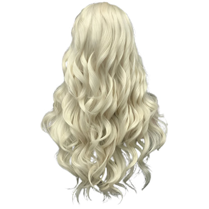 Synthetic Lace Front Blonde Lace Crossdressing Wig