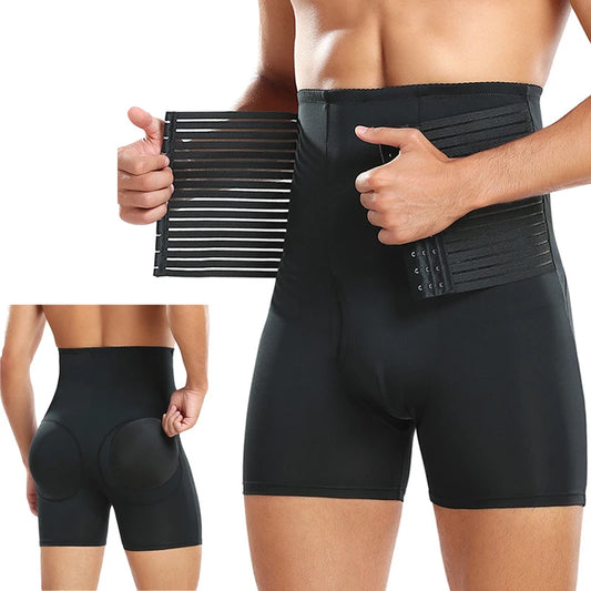 Waist Trainer High Waist Butt Lifter Shaper Shorts – Ideal for Crossdressers