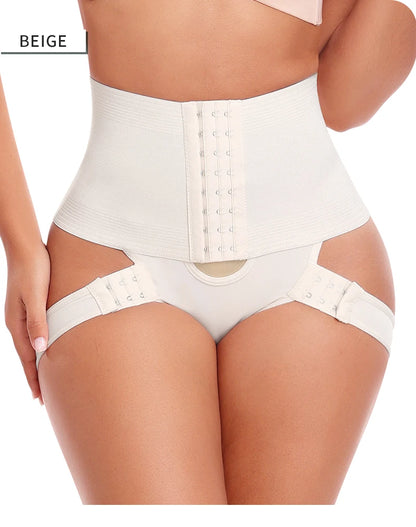 Cuff Tummy Trainer with Butt Lifter | 2-in-1 Tummy Control Shapewear for Crossdressers | Invisible & Seamless
