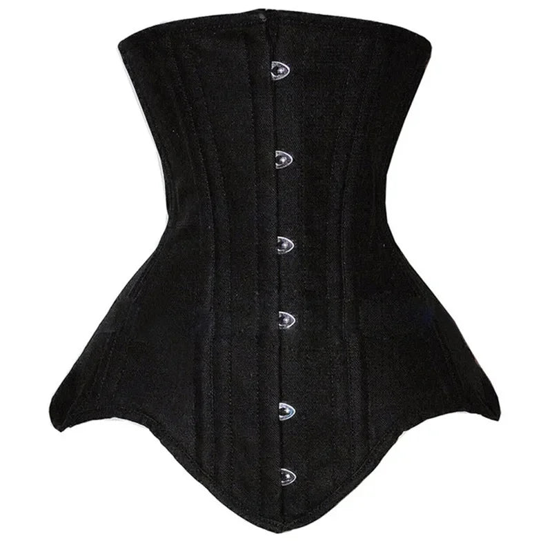 Underbust Corset – Waist Control Long Torso Cincher for Crossdressers