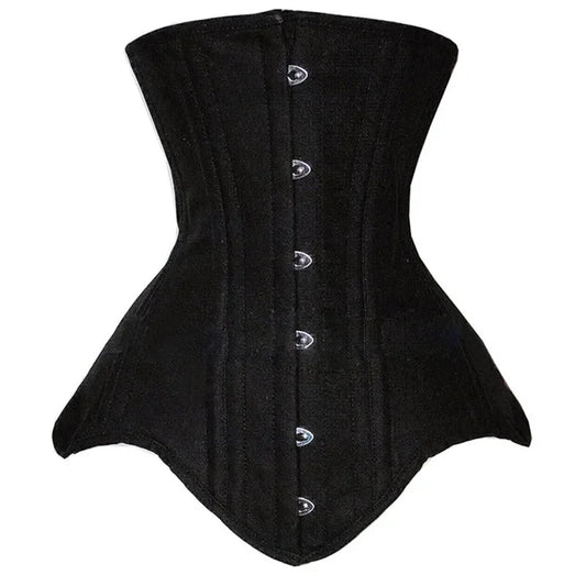 Underbust Corset – Waist Control Long Torso Cincher for Crossdressers