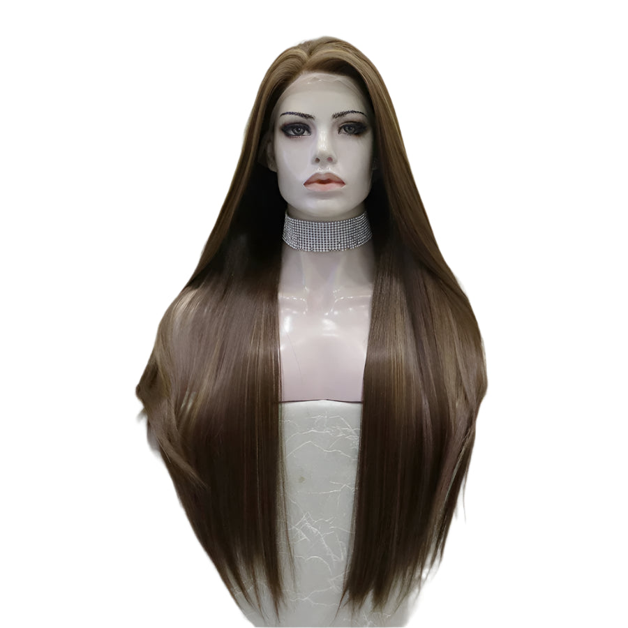 Full Lace Wig Synthetic Lace Front Crossdressing Wig