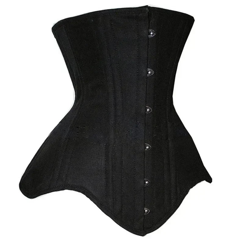 Underbust Corset – Waist Control Long Torso Cincher for Crossdressers
