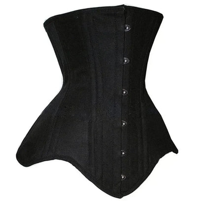 Underbust Corset – Waist Control Long Torso Cincher for Crossdressers