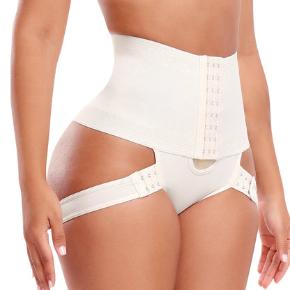 Cuff Tummy Trainer with Butt Lifter | 2-in-1 Tummy Control Shapewear for Crossdressers | Invisible & Seamless