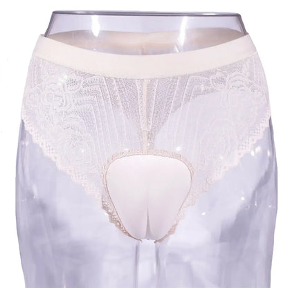 Ultimate Tuck Gaff Panties for Crossdressers – 2 Styles, Lace & Smooth Control (Black or Beige)