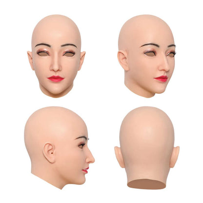 Alice Silicone Female Head Mask