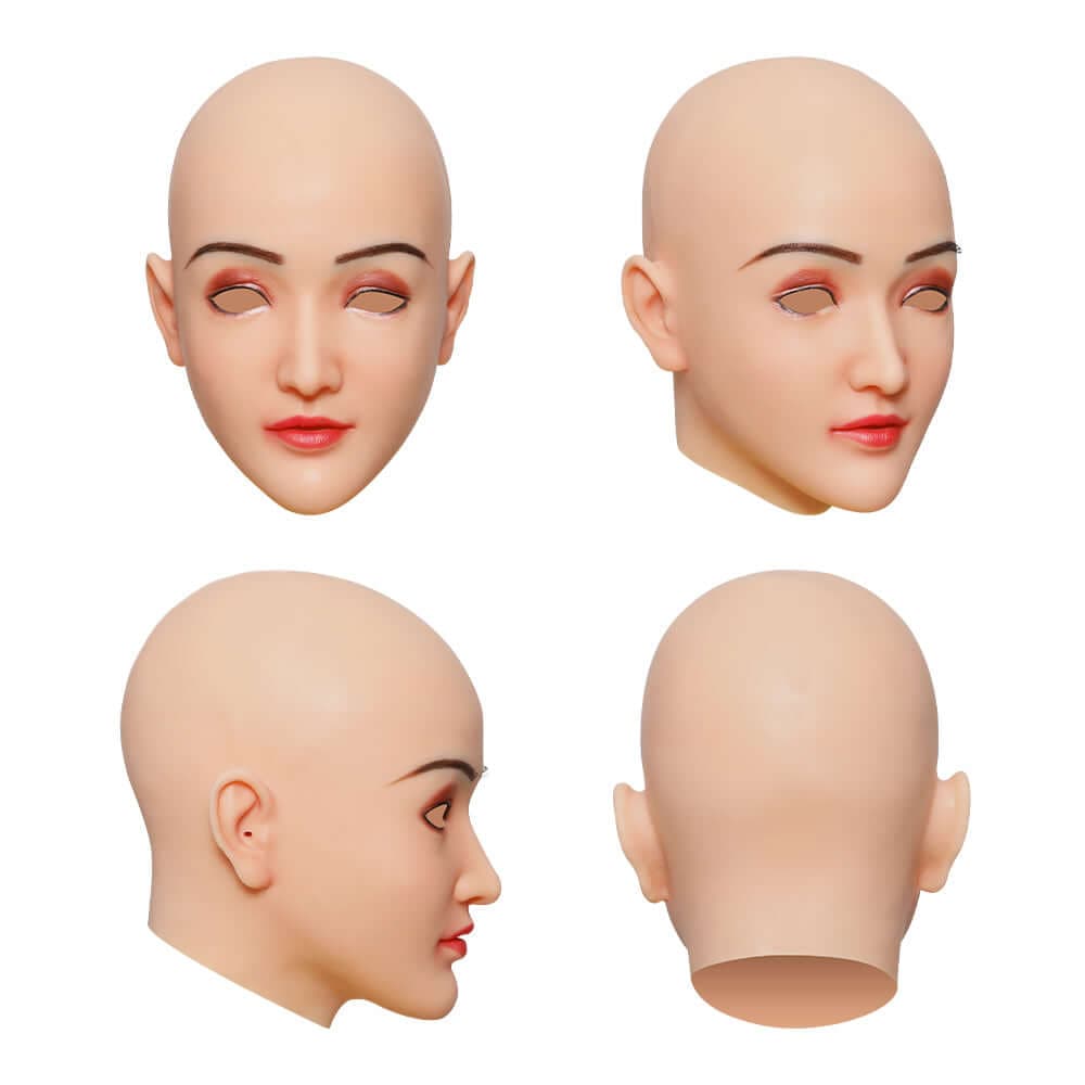 Claire Silicone Female Head Mask