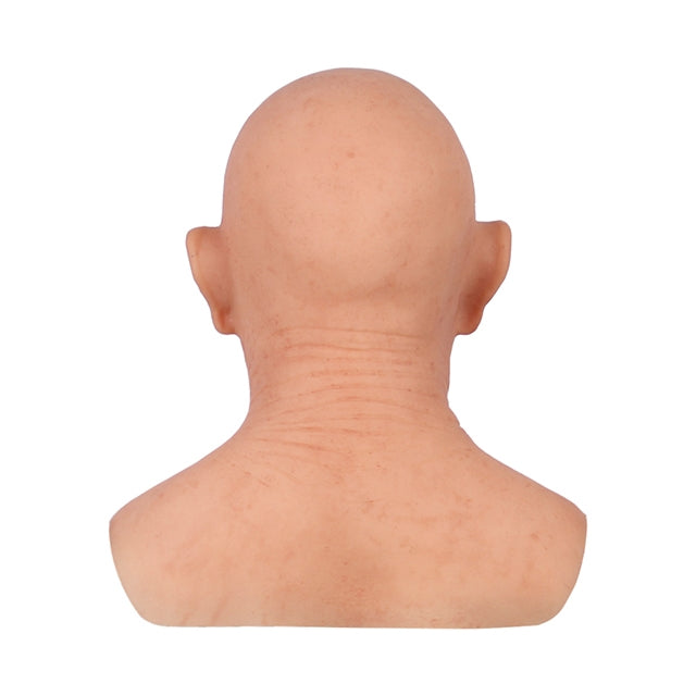 William Silicone Old Man Head Mask